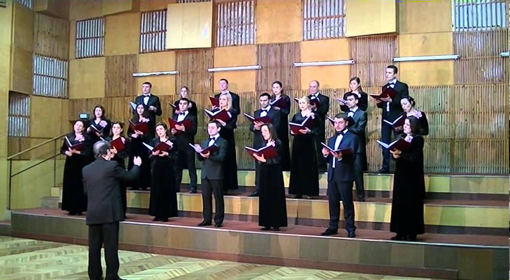 158. Corul Moldova - Către Tine, Doamne (Nicolae Lungu). Dirijor - Valentin Budilevschi
