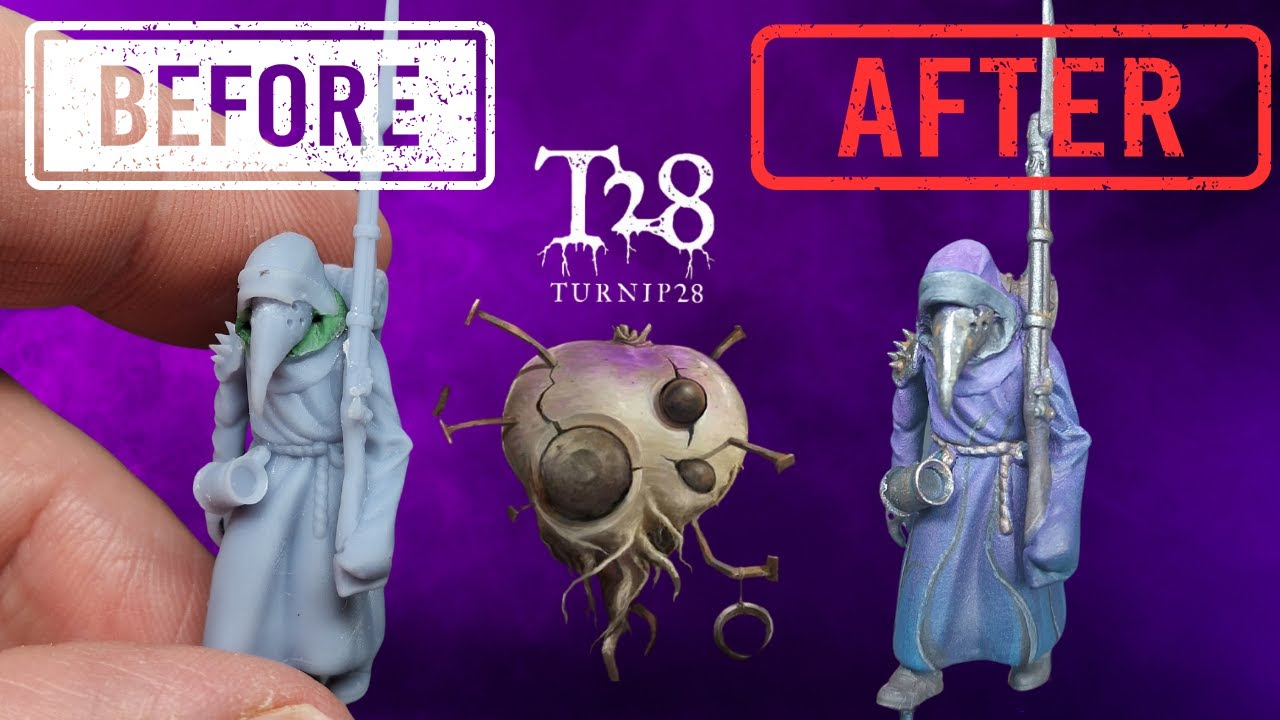 Turnip28 Fodder - Full Kitbash and Paint! #turnip28 #miniaturepainting #28mm