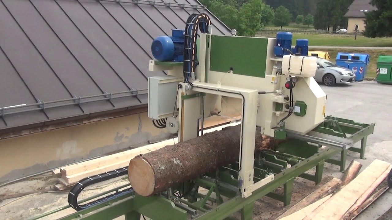 PEZZOLATO TIMBER QUEEN HD7 - Sega statica a nastro / Static narrow band sawmill