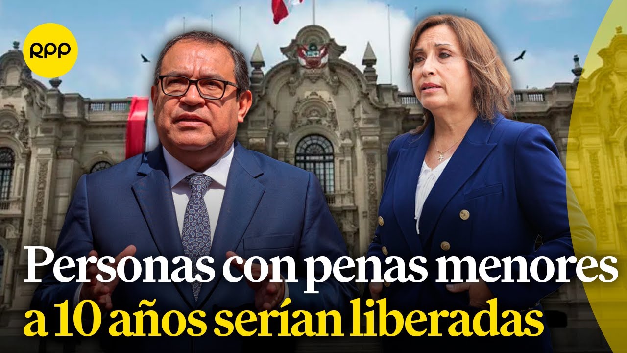 Ejecutivo promulgó decreto para que personas con penas menores a 10 años de prisión sean liberadas