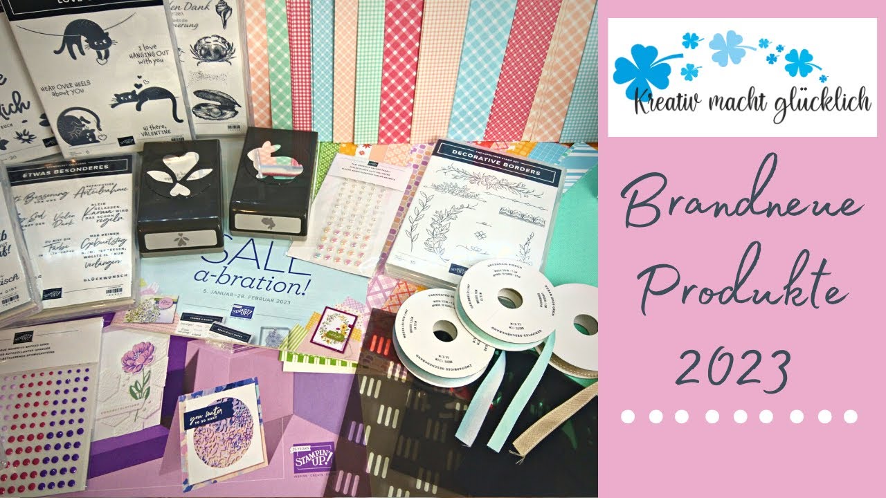 Riesige Pre- Order/ Brandneue Stampin´Up! Produkte/ Frühlingsmini 2023
