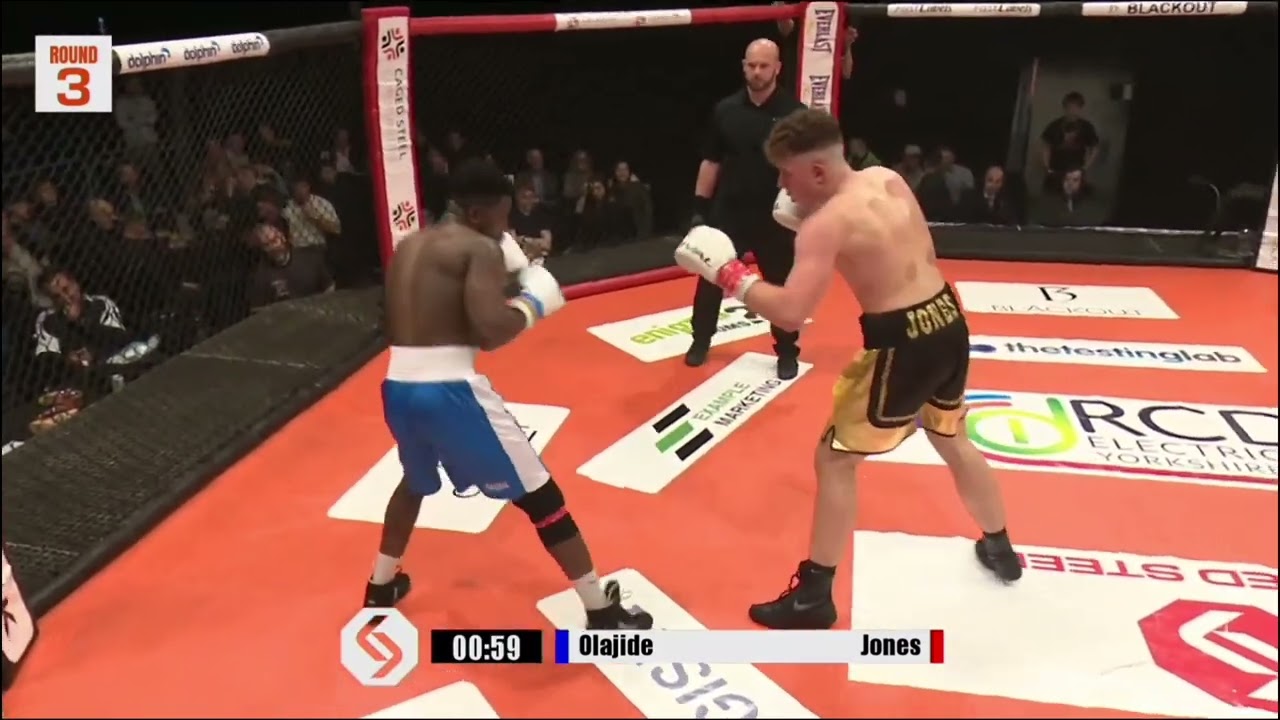 Archie Jones vs Hameed Olajide #CagedSteel38