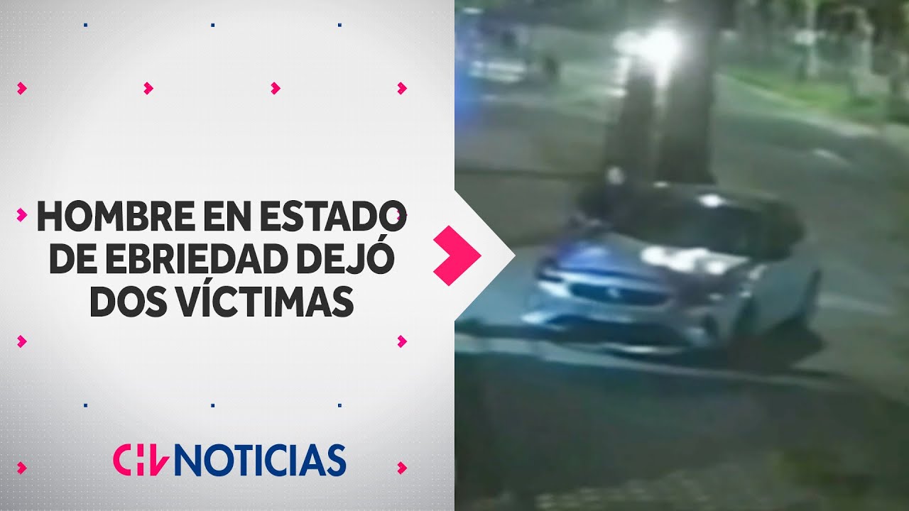 ¿FUE INTENCIONAL? Hombre en estado ebriedad dejó dos víctimas fatales en Huechuraba - CHV Noticias