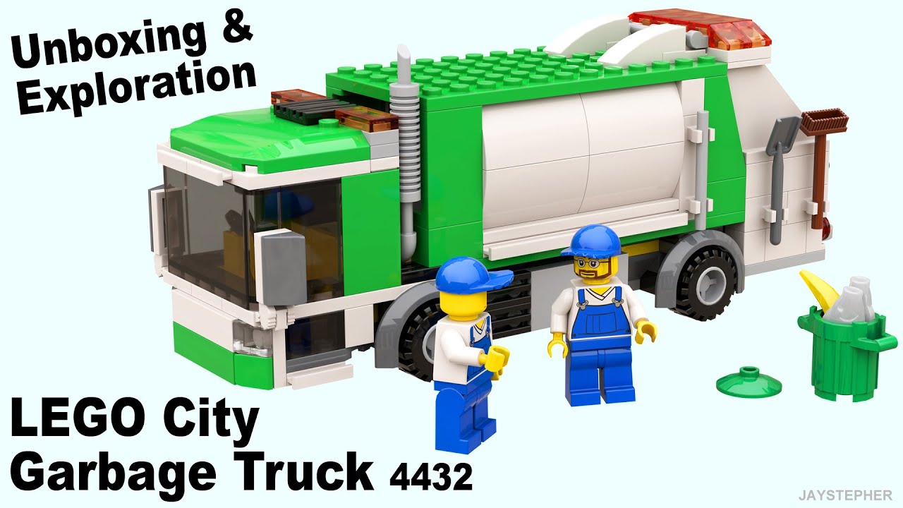 LEGO City Garbage Truck 4432 Retired Set Review
