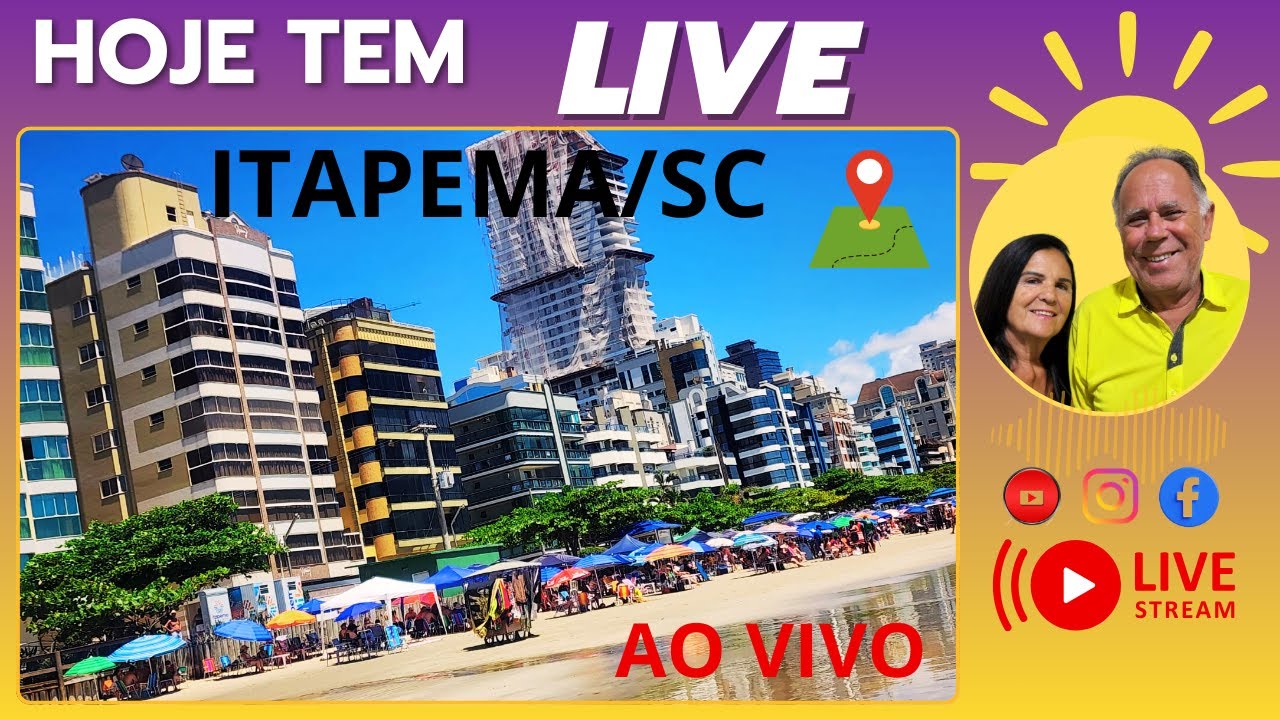 ITAPEMA / SC  PRIMEIRA LUZ NA AREIA. VIVAA!!!!!     = 8:30HR