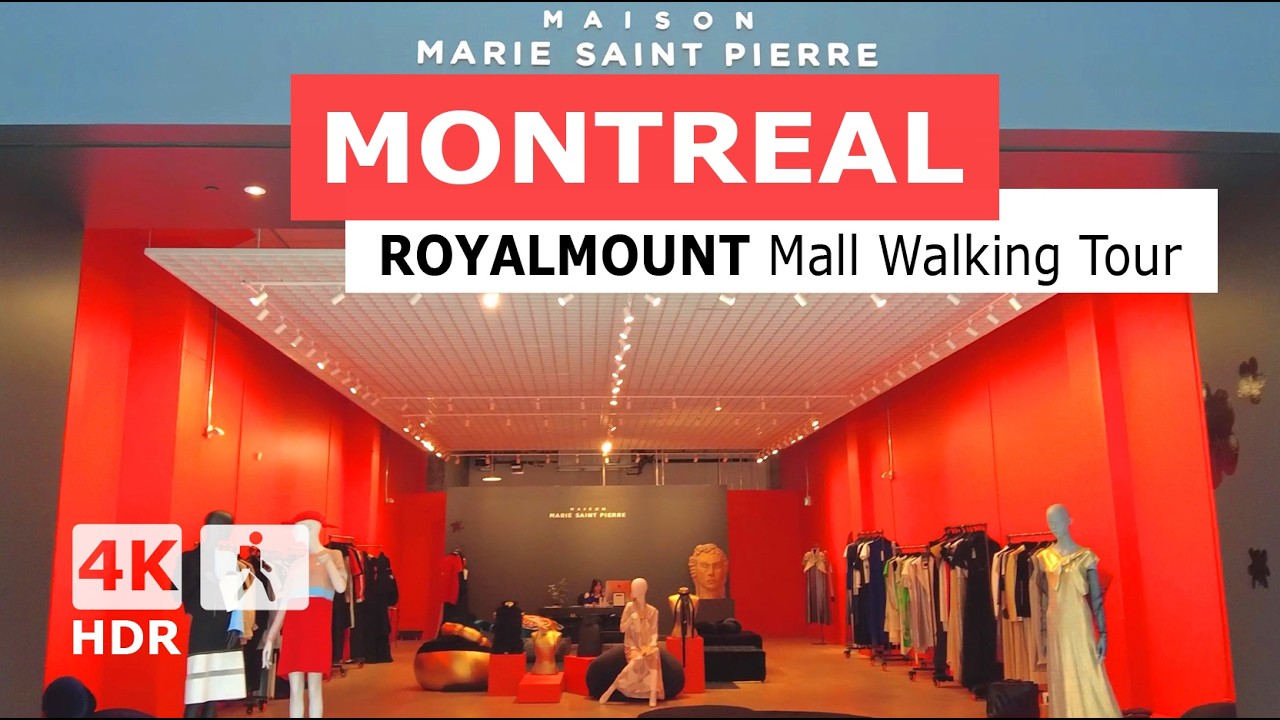 [ 4K ] Is This The Future of Urban Design? | Royalmount | Montreal 2025 🇨🇦