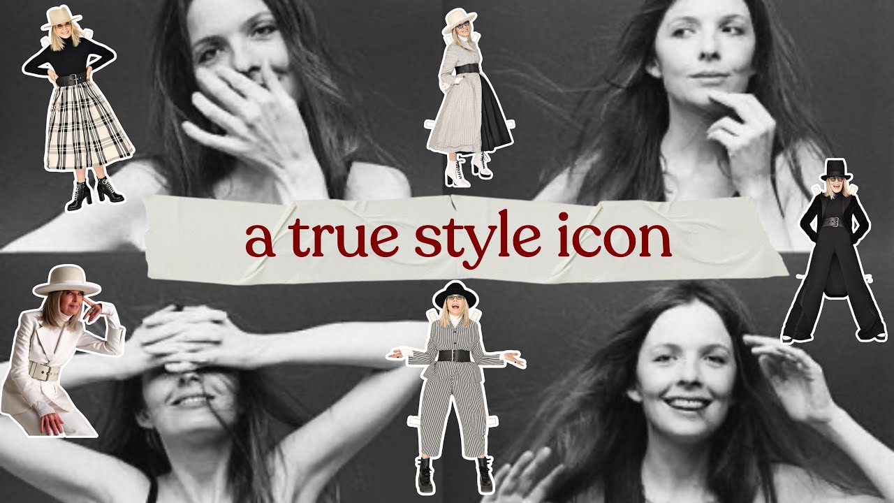 Diane Keaton Case study: How to create a timeless style uniform/formula in 5 easy steps  ✨
