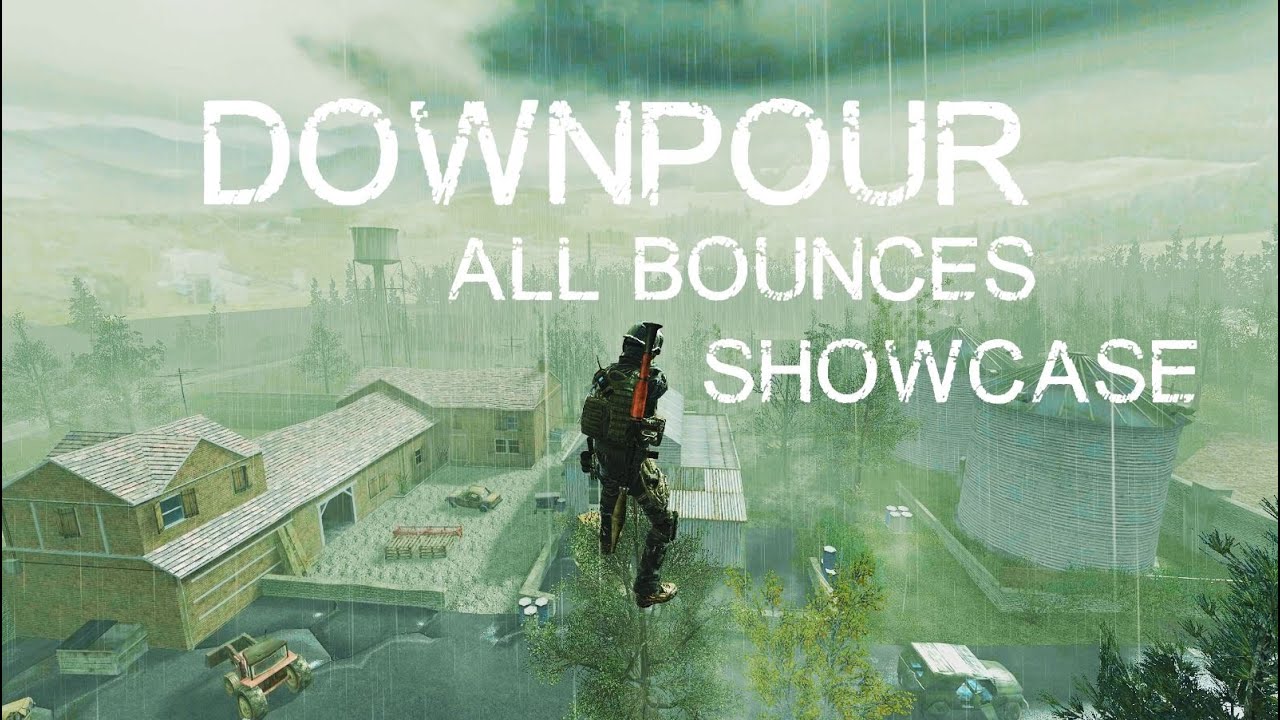 Downpour - CoDJumper CoD4 All Bounces Showcase