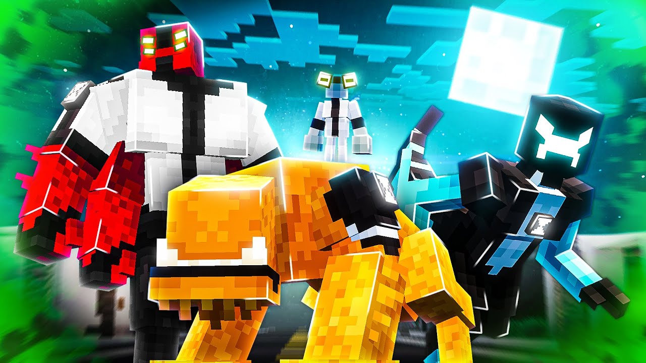 This BEN 10 Minecraft Mod Is INSANE...