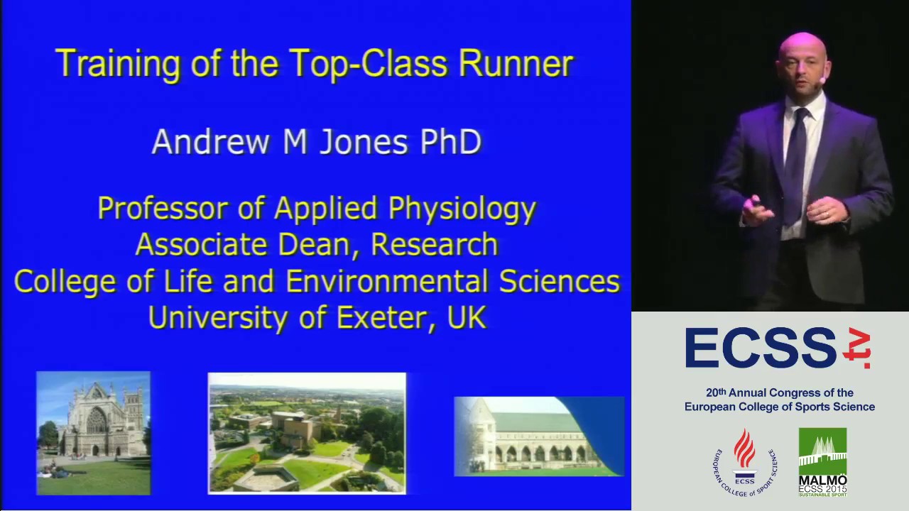 Training of the Top-Class Runner - Prof. Jones