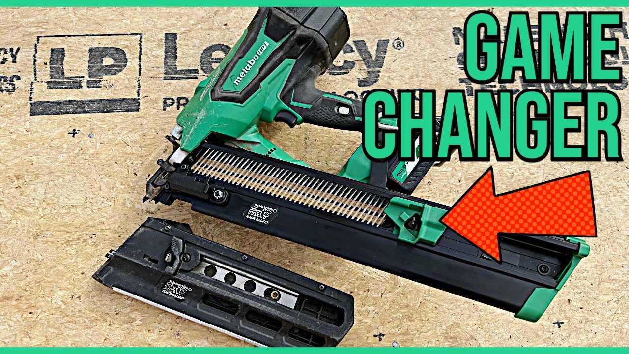 Обновление магазина для аккумуляторного гвоздезабивного пистолета Metabo Cordless Frameing Nailer...