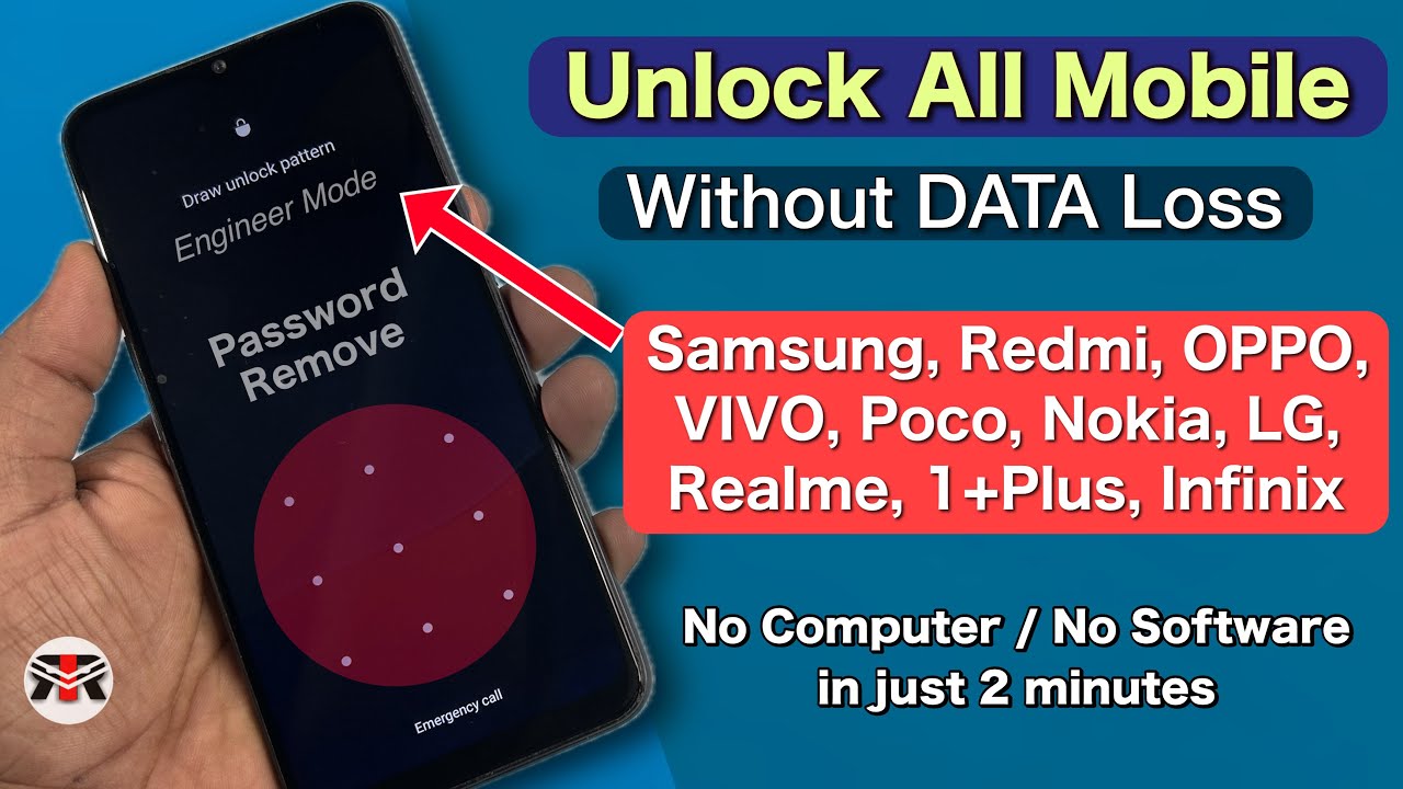 realme phone ka password kaise tode | How To Unlock Pin Without Wipe Data Realme Device | without PC