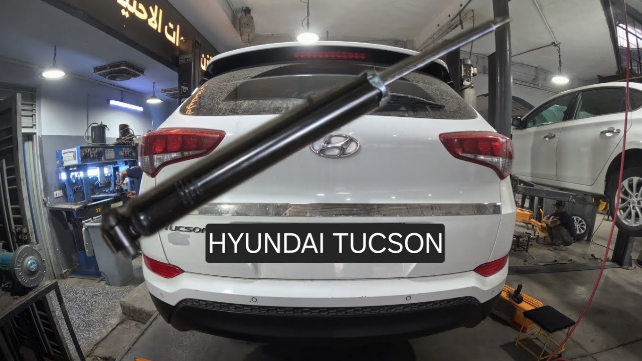 rear shock absorber replacement ... hyundai tucson 2016-2021 (torque specs)