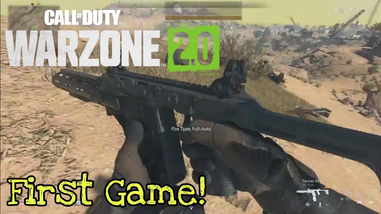 My First Game Of Warzone 2.0
