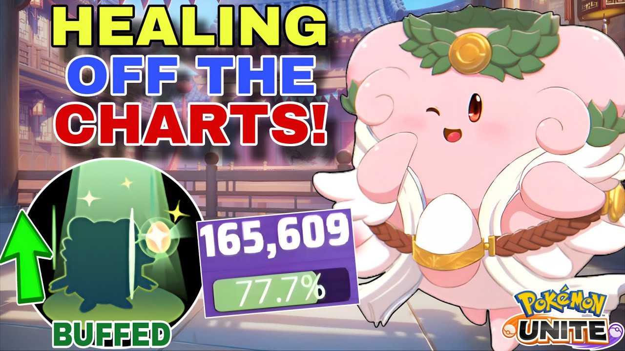 Blissey&rsquo;s Healing Is Off the Charts After These Buffs! | Pokemon Unite