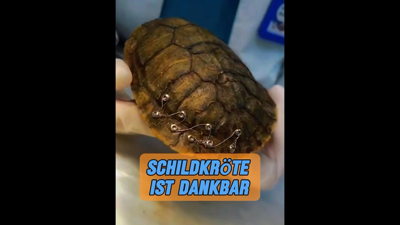 Die Schildkr&ouml;te wei&szlig; tats&auml;chlich, wie man einen Gefallen erwidert! #tiere #tier #animals