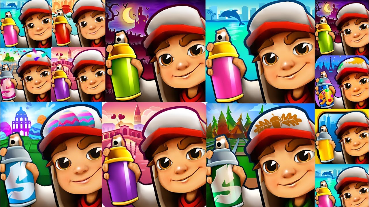 Subway Surfers: Сеул 2025 🆚 Сравнение карт Subway Surfers Рим 2026