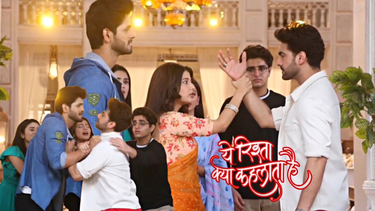 Ye Rishta Kiya Kehlata Hai | Abhira ने Arman को रोका Krish पर हाथ उठाने से | On Location