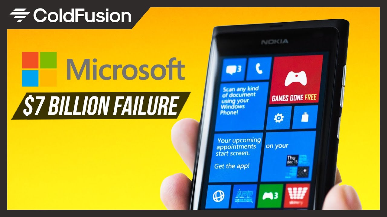 Почему Windows Phone оказался провалом на 7 миллиардов долларов
