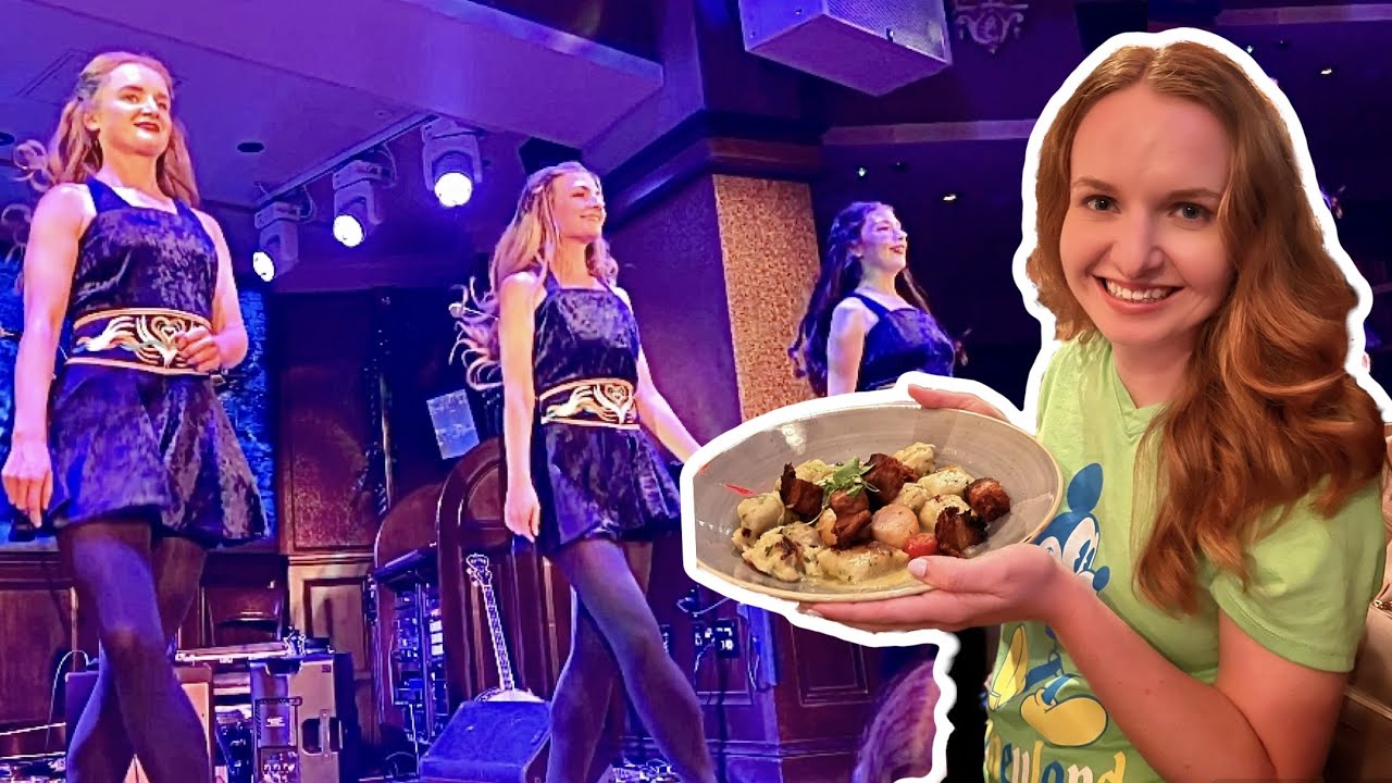 Celebration Dinner at Raglan Road Irish Pub in Disney Spring | Disney Springs Vlog