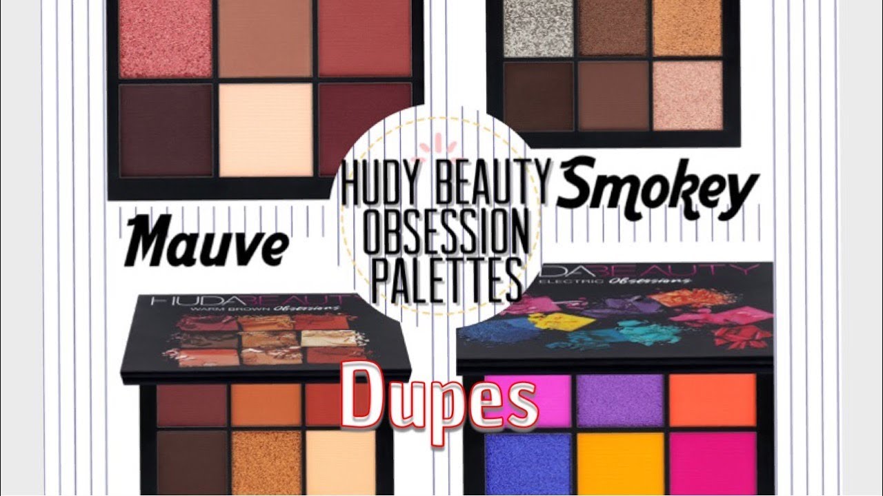 😱Hudy Beauty Obsession Palette Dupes ** Under $10
