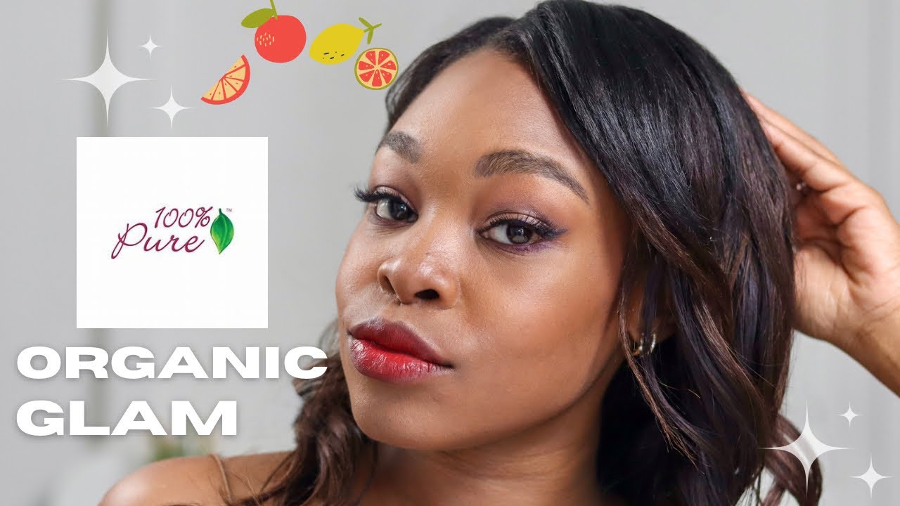 Organic Makeup Routine using 100% Pure Favorites