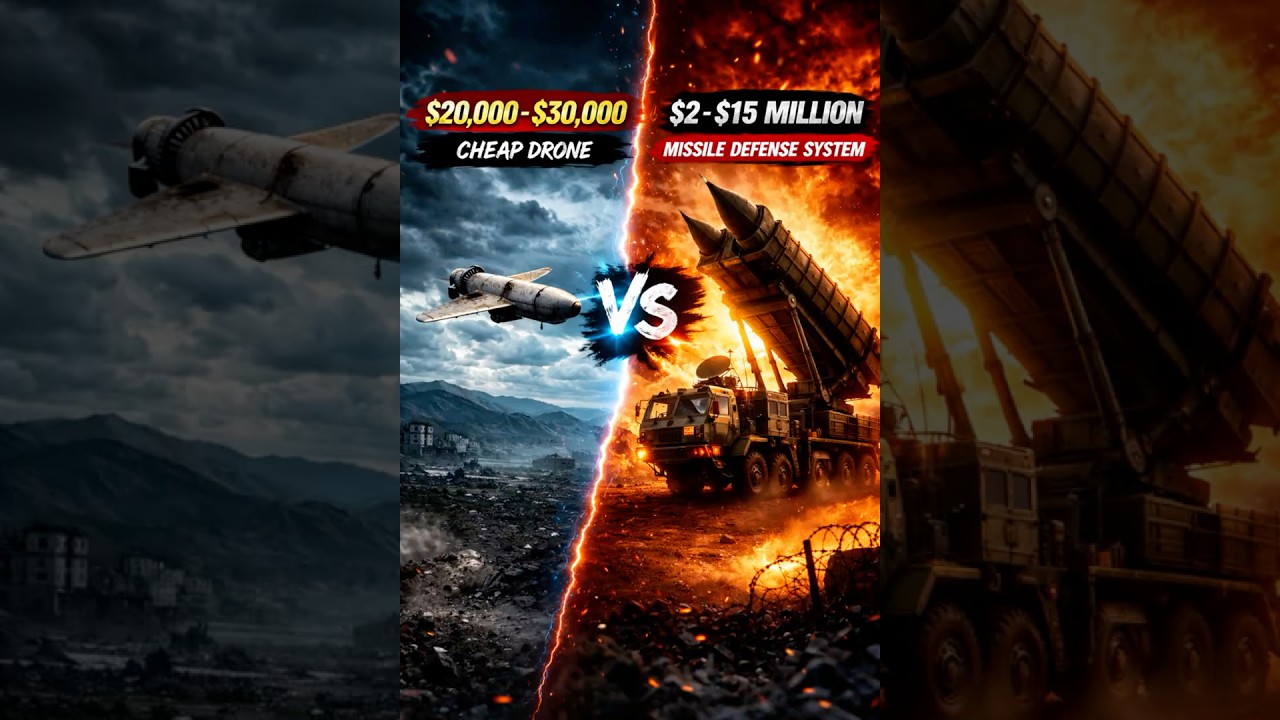 This Cheap Drone Breaks Million-Dollar Defenses #War #Defense