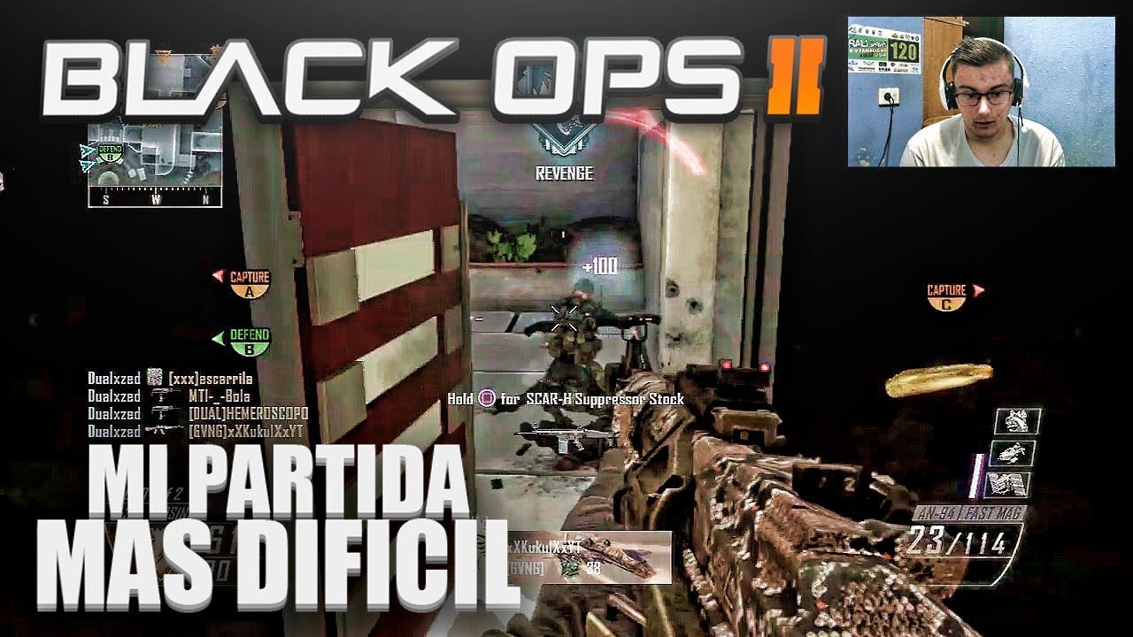 Mi PARTIDA MÁS DIFICIL en BLACK OPS 2