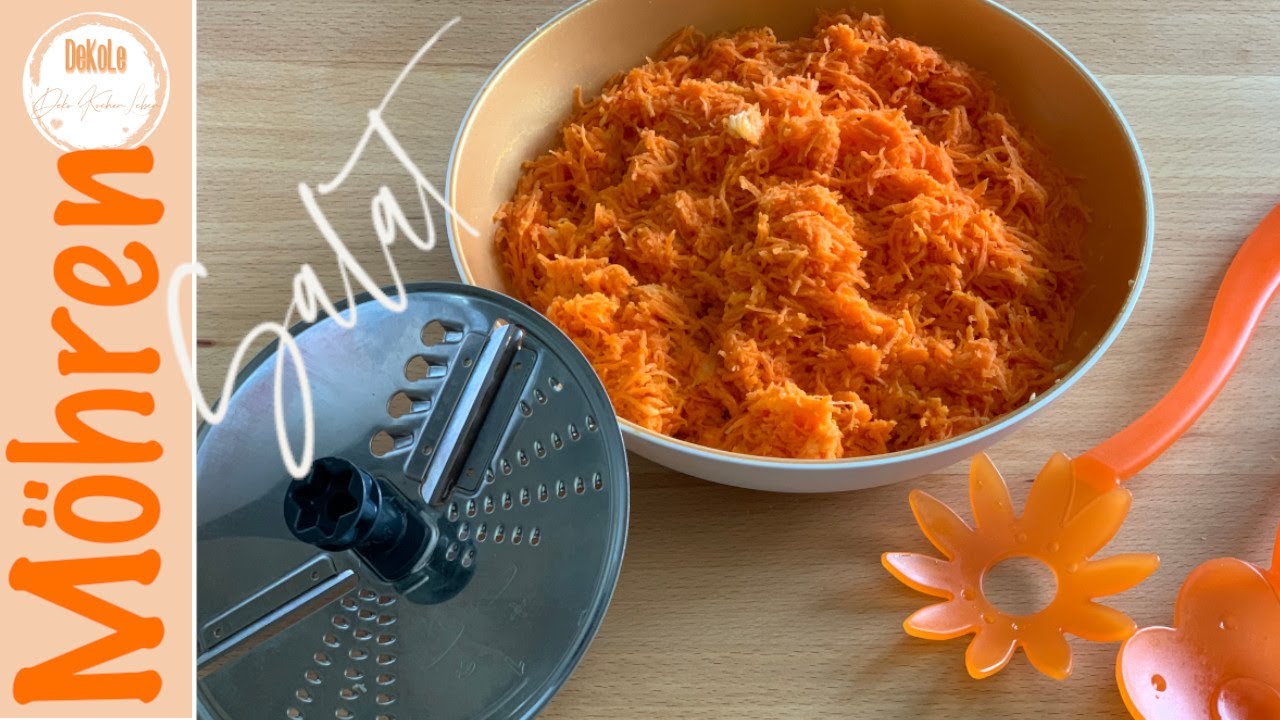 Party-Möhrensalat 🥕 einfach, Würzig & Suchtgefahr!  | Schnelles Rezept zum Nachmachen | TM