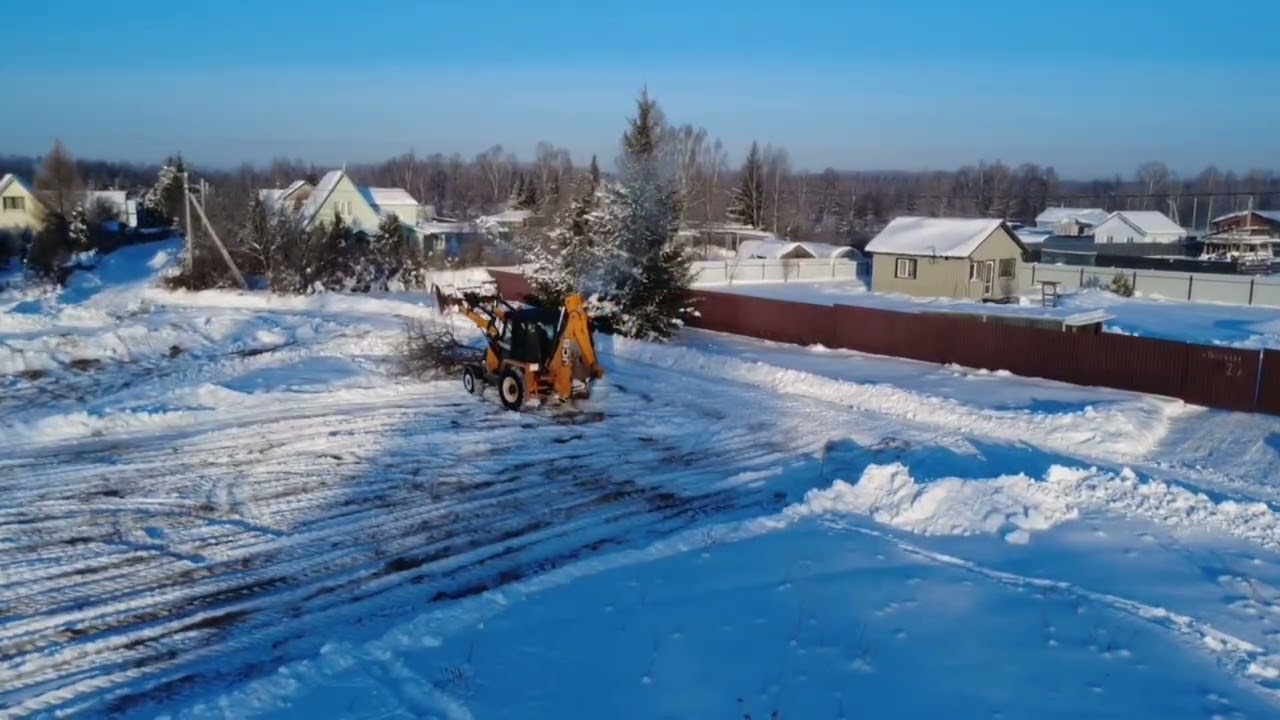 Из Москвы в Сумароково: начинаю строить жизнь на 40 сотках 🚜❄️