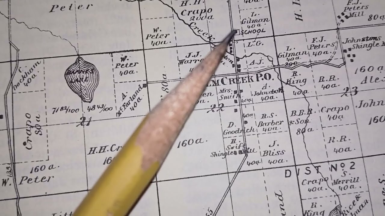 The Shadow Community of Elm Creek/Johnsons Mill in Lapeer County Michigan 