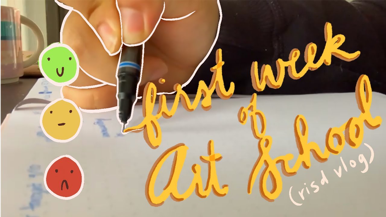 ☀️FIRST WEEK OF ONLINE ART COLLEGE CLASSES 2020 // watch me slowly deteriorate (RISD)