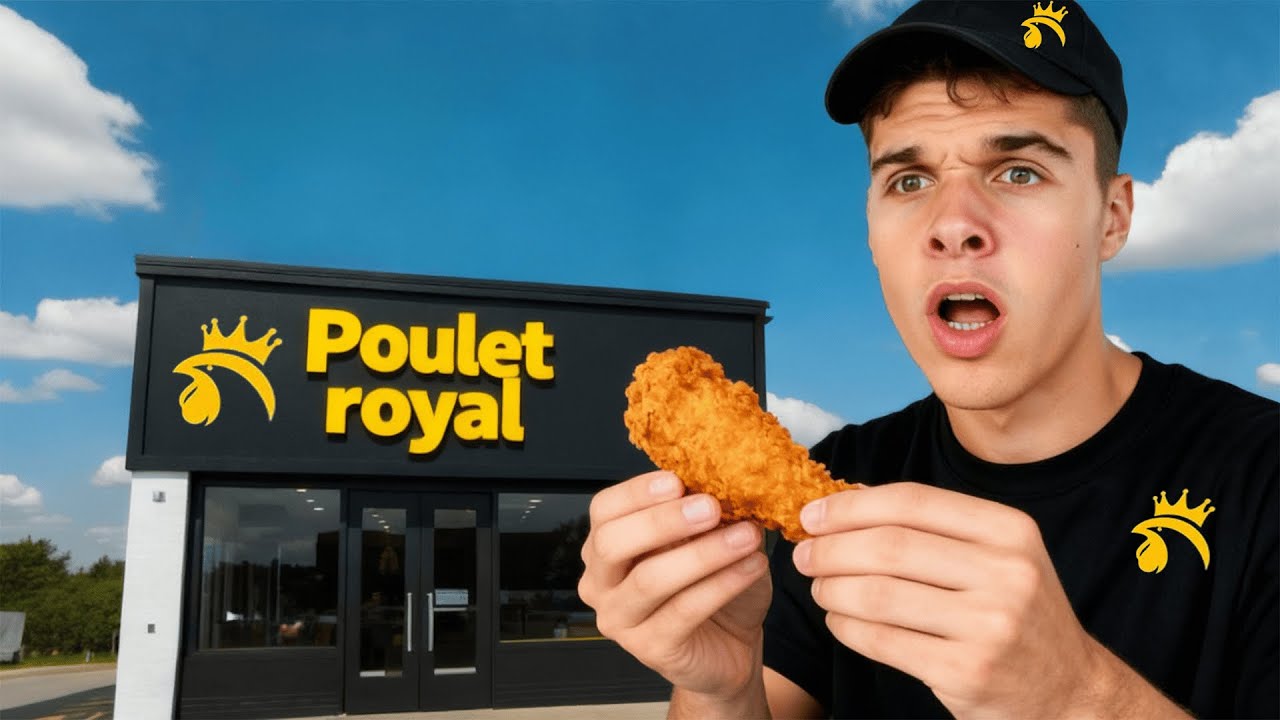 JE TRAVAILLE POUR LA PREMIÈRE FOIS DE MA VIE EN LIVE (Poulet Royal)
