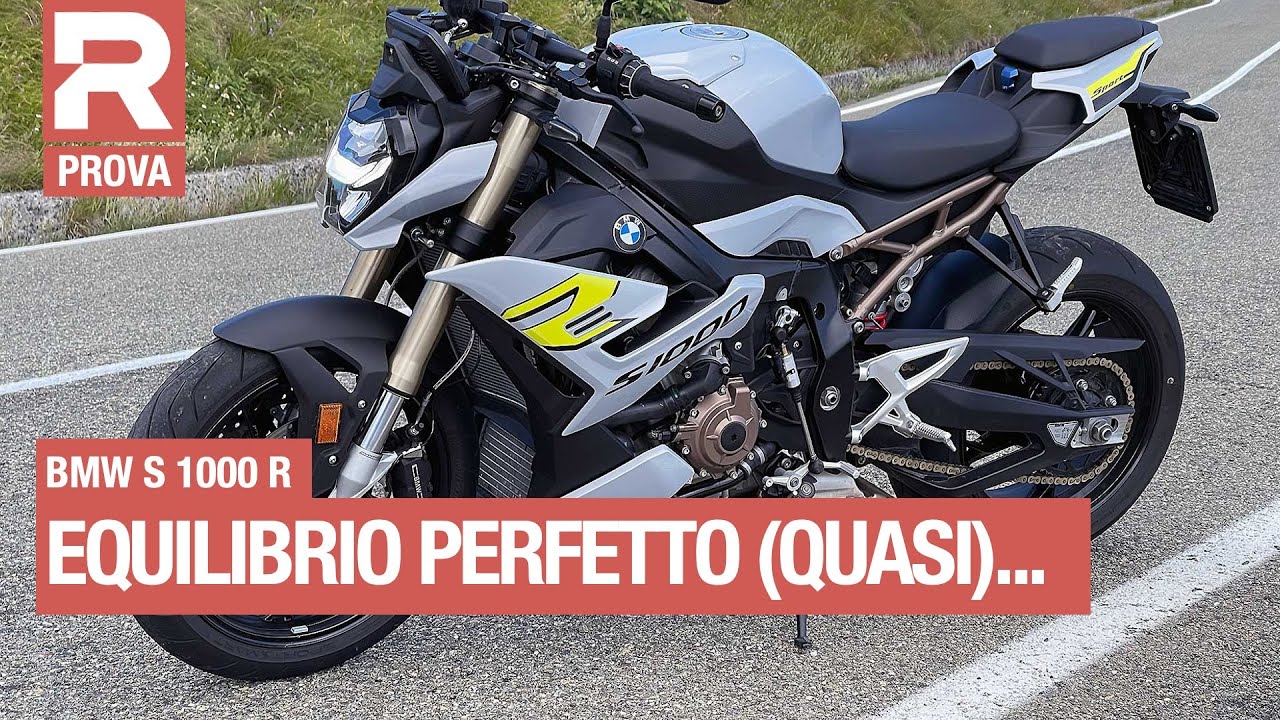 BMW S 1000 R 2021 - prova - un po' maxi naked un po' streetfighter è lei più equilibrata di tutte?