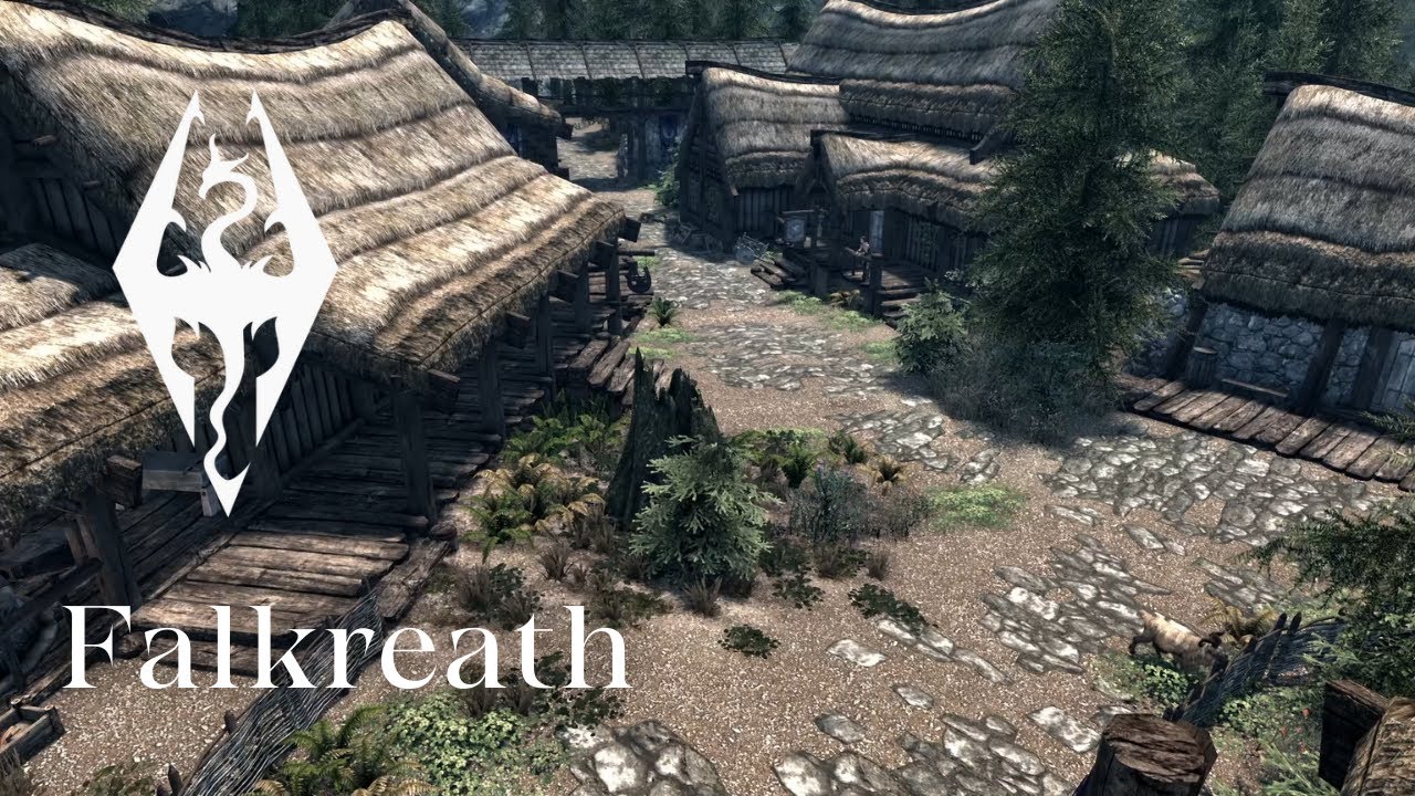 Skyrim Falkreath Ambience 3 in-game Days (wind, rain, music etc)