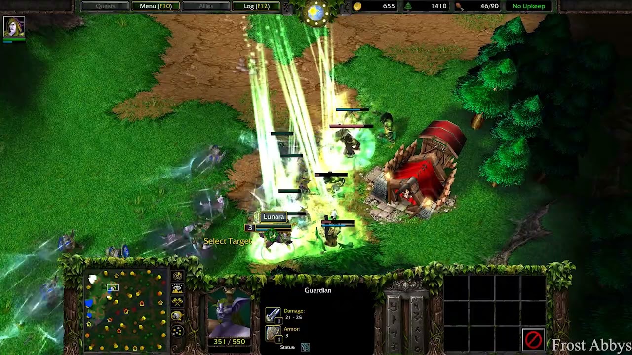 Warcraft III: Reforged: The Cenarion Race Gameplay | New Update.