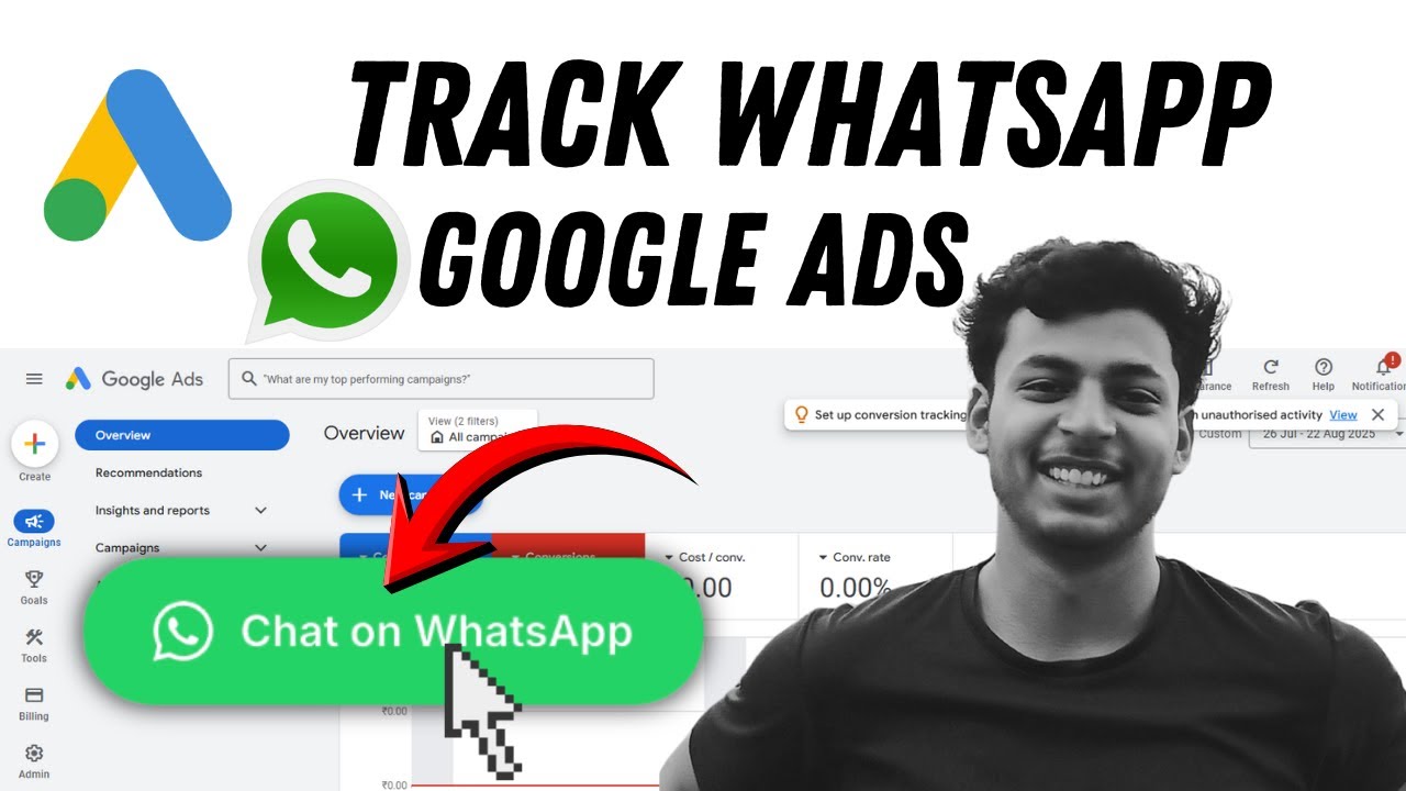 How to Track WhatsApp Button as Conversion in Google Ads | GTM Step-by-Step