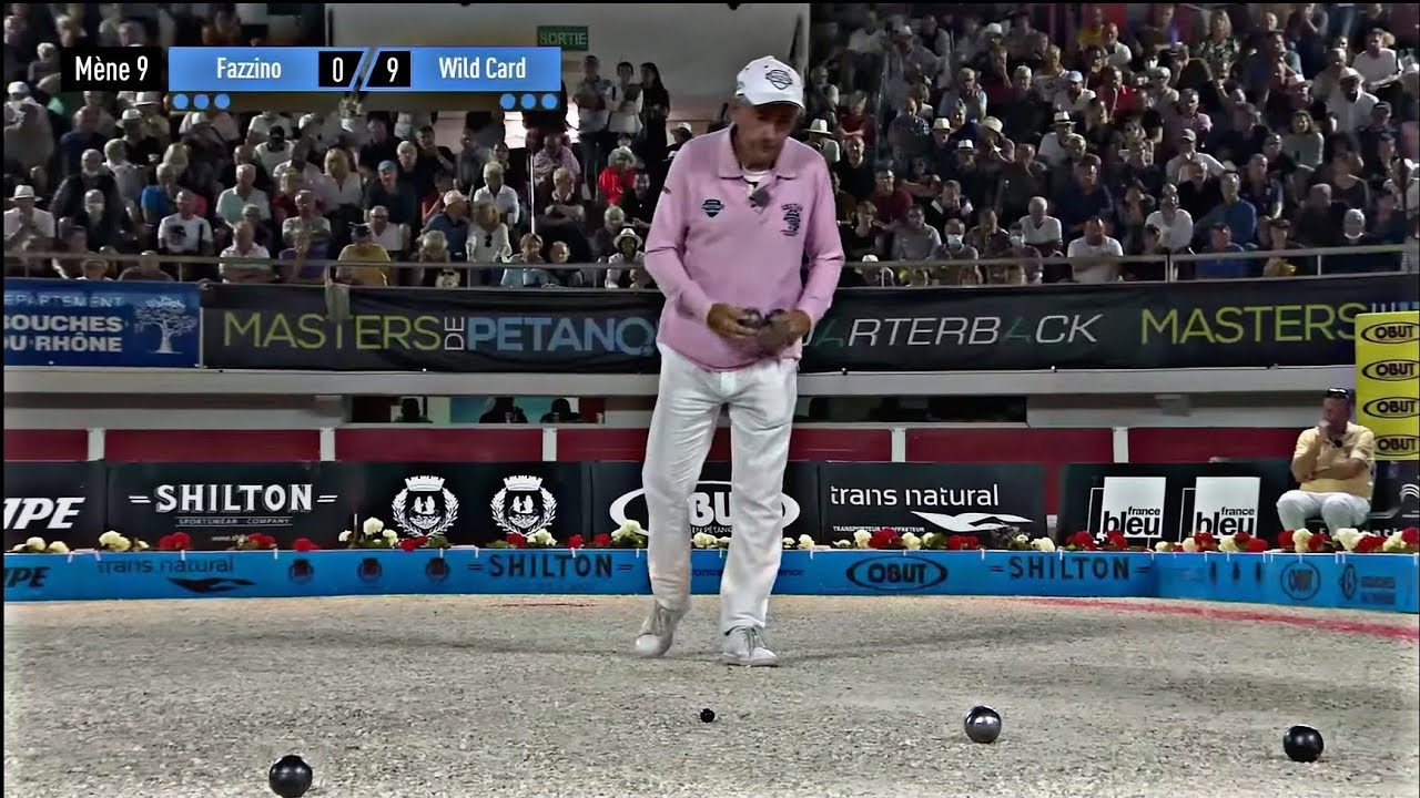 Monsieur Fazzino, la légende de la pétanque! Partie royale de l’équipe Fazzino vs Wild Card _Full HD