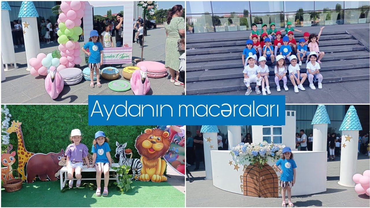 1 iyun uşaqlar günü / Əlvida bağça tədbiri  #çocuklargeleceğimizdir #şəmkir #bağça