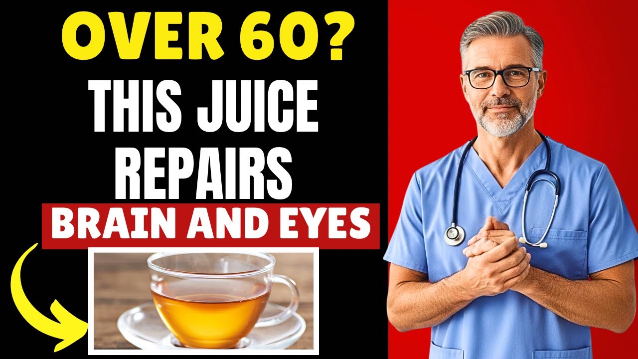 Over 60? These 5 Top Night Drinks Help Restore Eyesight and Memory Naturally While You Sleep