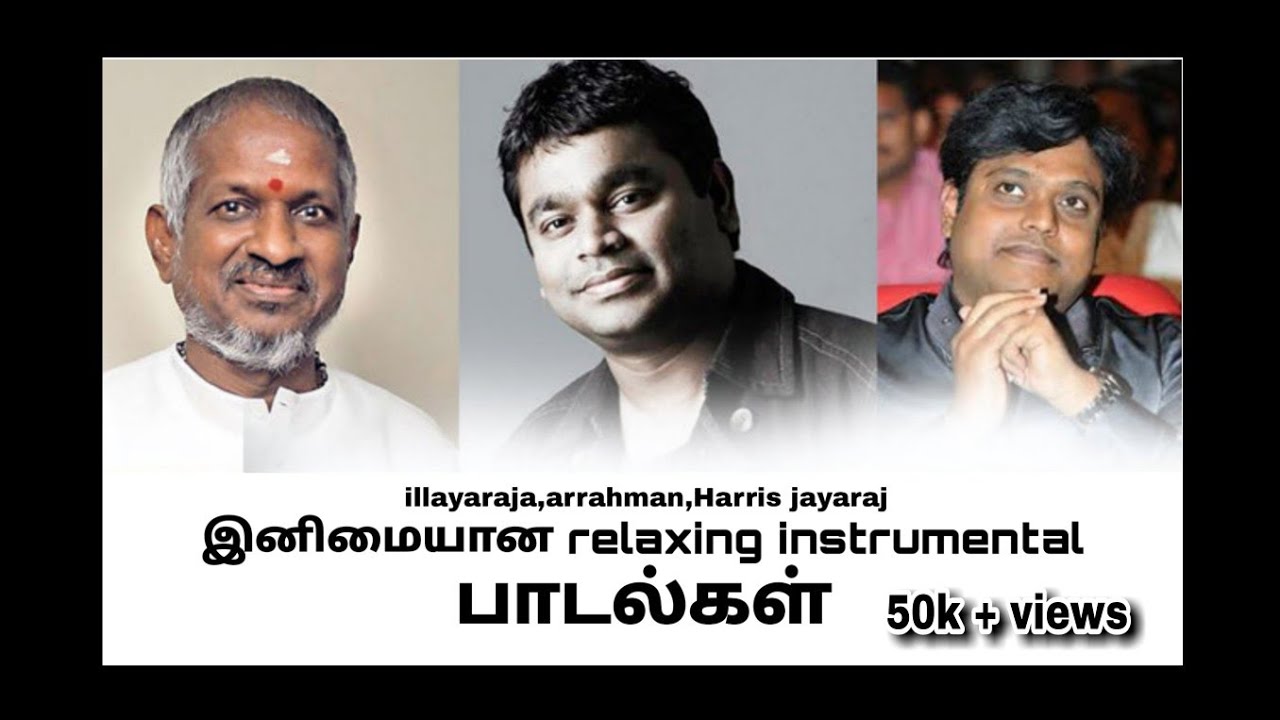 Selected Tamil instrumental songs | Instrumental songs Tamil | Relaxing songs tamil | illayaraja