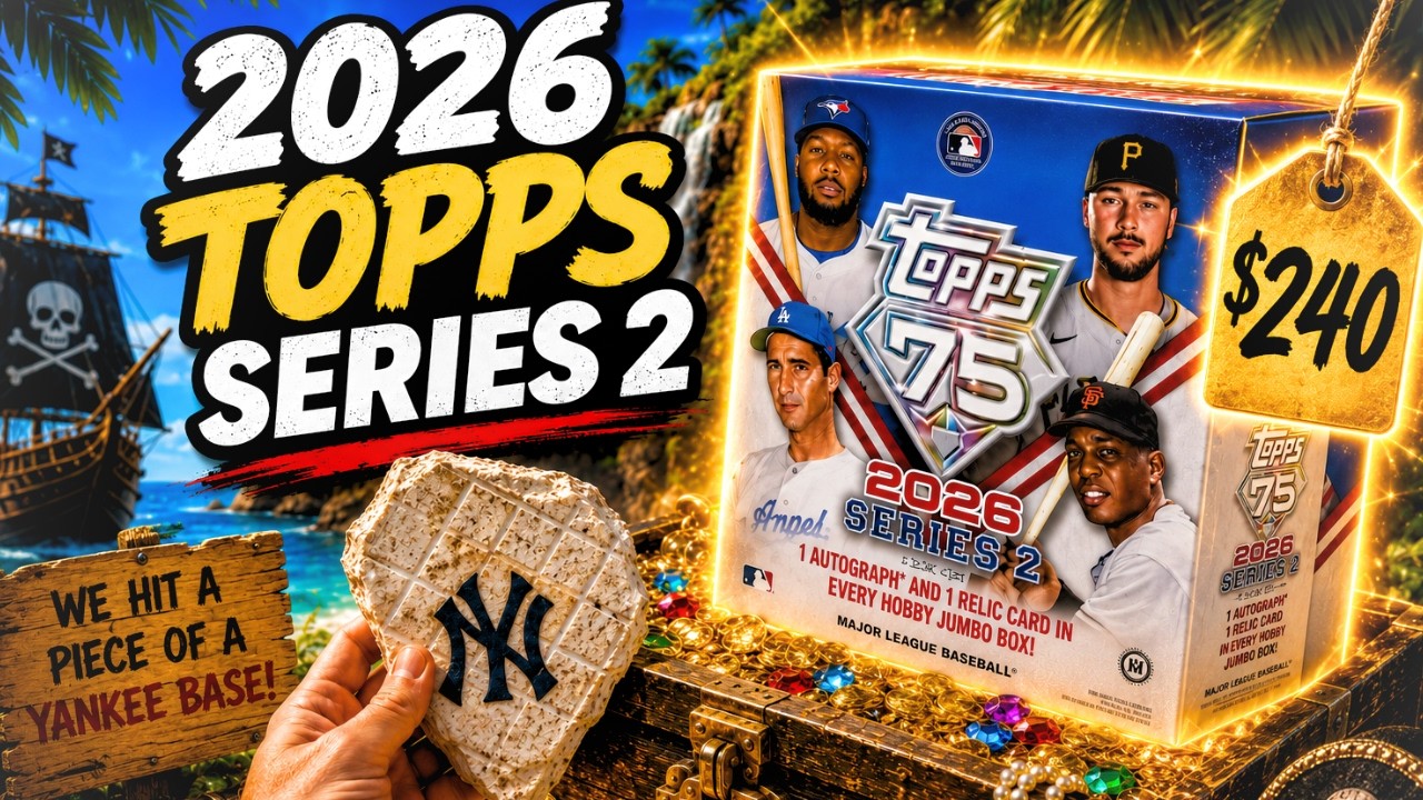 🚨WE PULLED SOMETHING CRAZY!🚨2026 TOPPS SERIES 2 JUMBO BOX OPENING AND REVIEW! INSANE PC HIT!