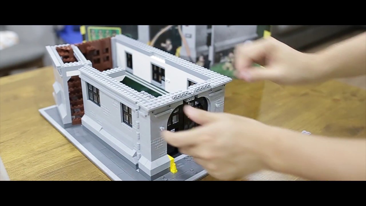 LEPIN GHOSTBUSTER FIREHOUSE 16001