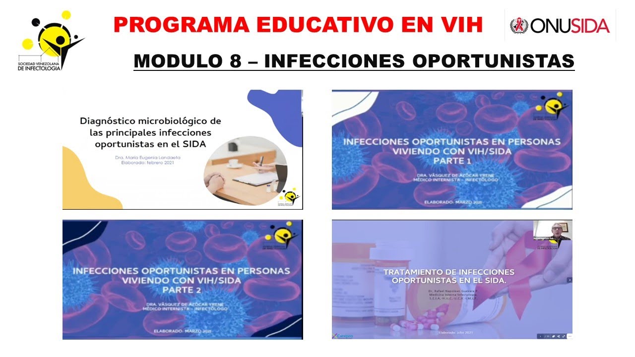 Programa en línea en VIH   Módulo 8   Infecciones Oportunistas en VIH