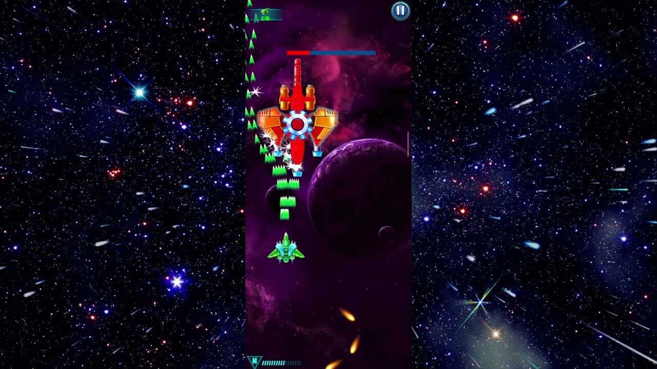 Galaxy Attack: Alien Shooter - Boss 5: Odonata. Easy - Medium - Hard