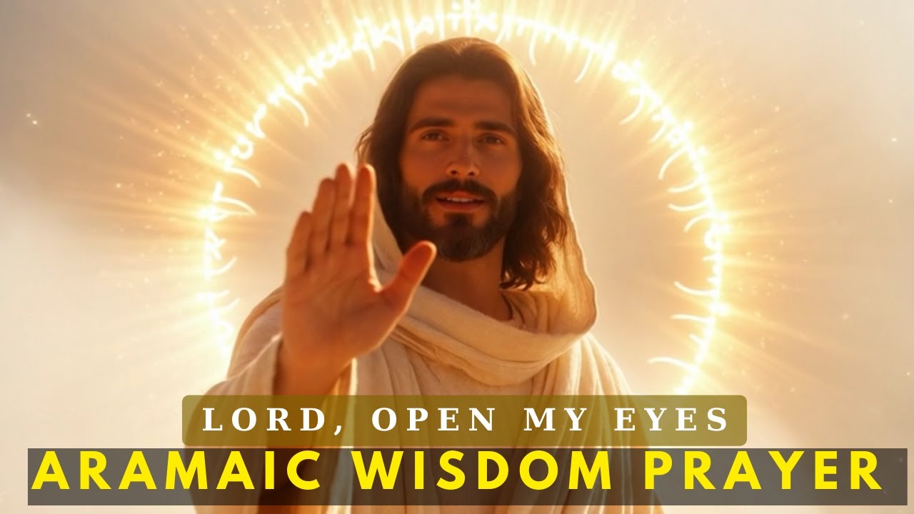 Aramaic Chant ✝️ Lord, Open My Eyes | Aramaic Wisdom Prayer (Language of Jesus)
