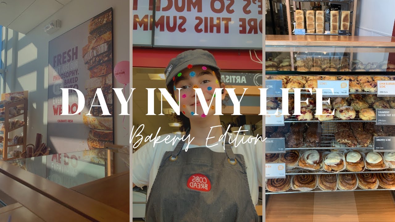 WORK DAY IN MY LIFE AT A BAKERY | COBS Bread