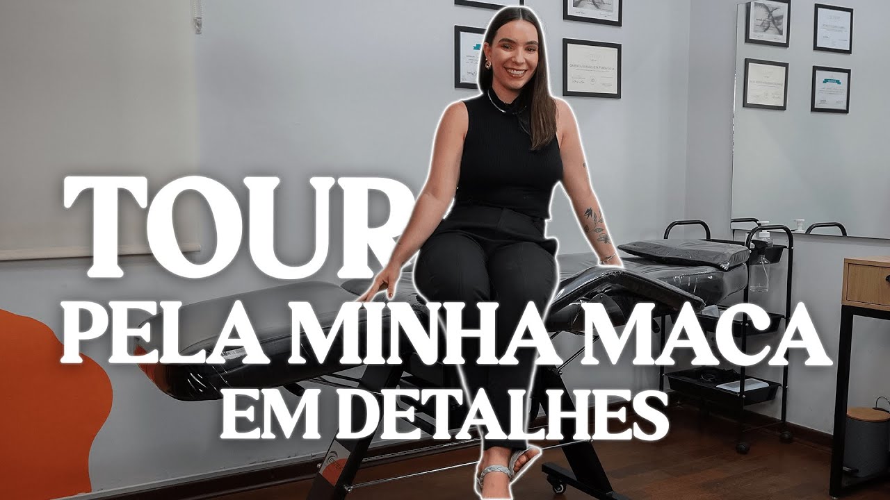 MACA OU CADEIRA PARA DESIGN DE SOBRANCELHAS? TOUR PELA MINHA MACA