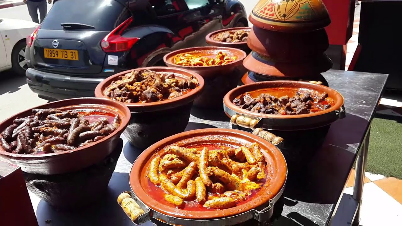 غداء في مطاعم مغنية ولاية تلمسان ماكلة بنينة بنيييةة