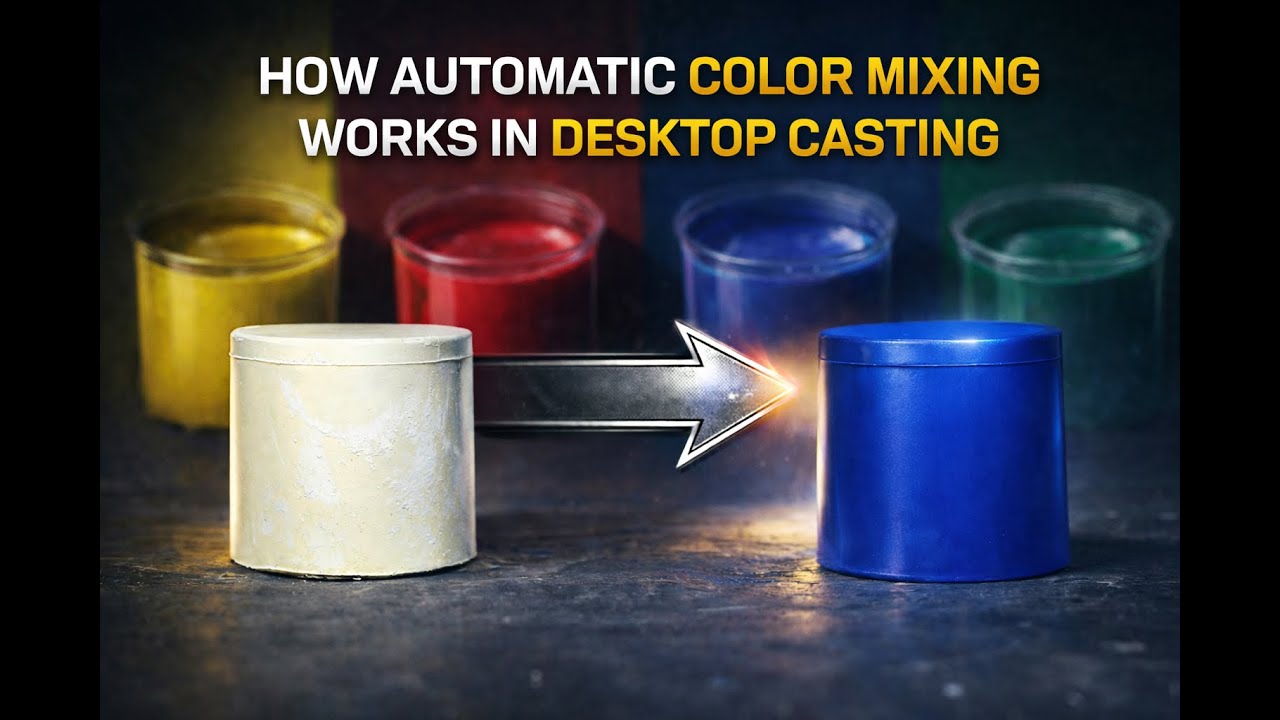 How Automatic Color Mixing Works in Desktop Casting